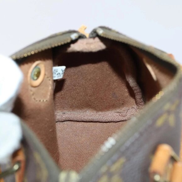 LOUIS VUITTON Monogram Mini Speedy Hand Bag M41534 LV Auth hk3156 - Picture 12 of 16